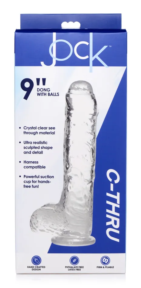 Jock Dildos | Thrusting and Vibrating 8 Inch Dildo
