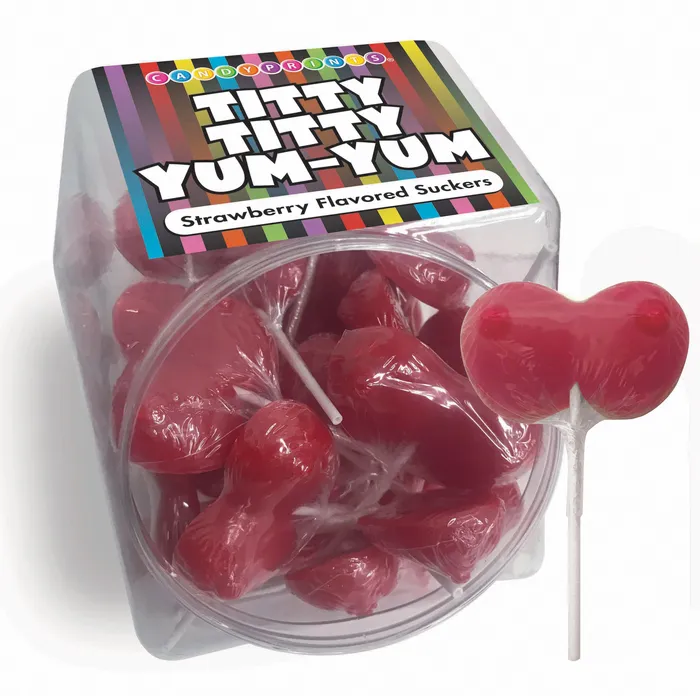 Little Genie Vibrators Titty Titty Yum Yum 48 Count Bowl