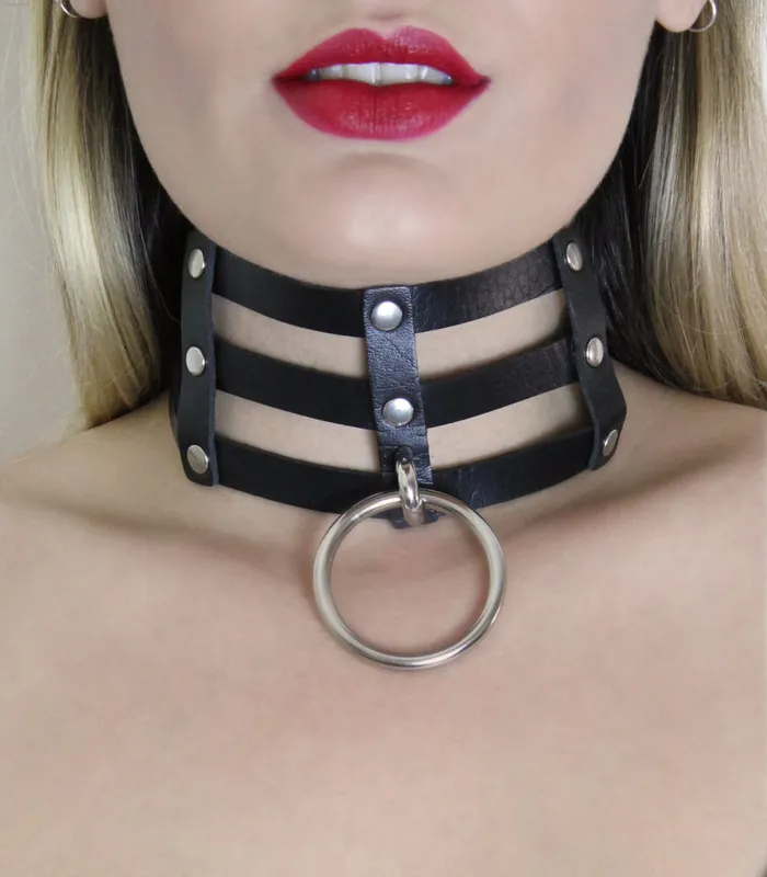 LL CHO005 Blk | Love in Leather Vibrators