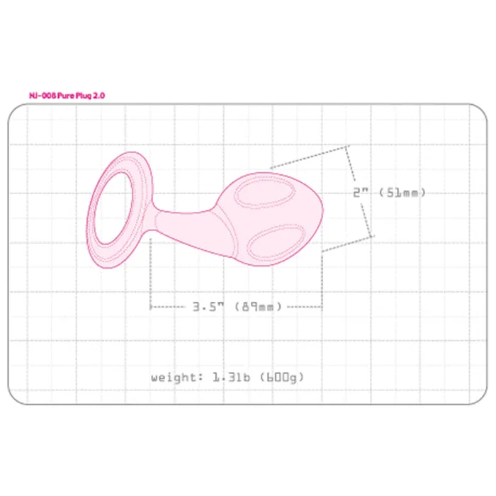 njoy Pure Plug 2.0 XL | Njoy Anal njoy Pure Plug 2.0 XL | Njoy Anal