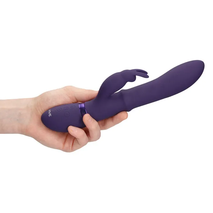 Vive Halo - Purple 24.5 cm USB Rechargeable Rabbit Vibrator | Shots Toys Vibrators Vive Halo - Purple 24.5 cm USB Rechargeable Rabbit Vibrator | Shots Toys Vibrators