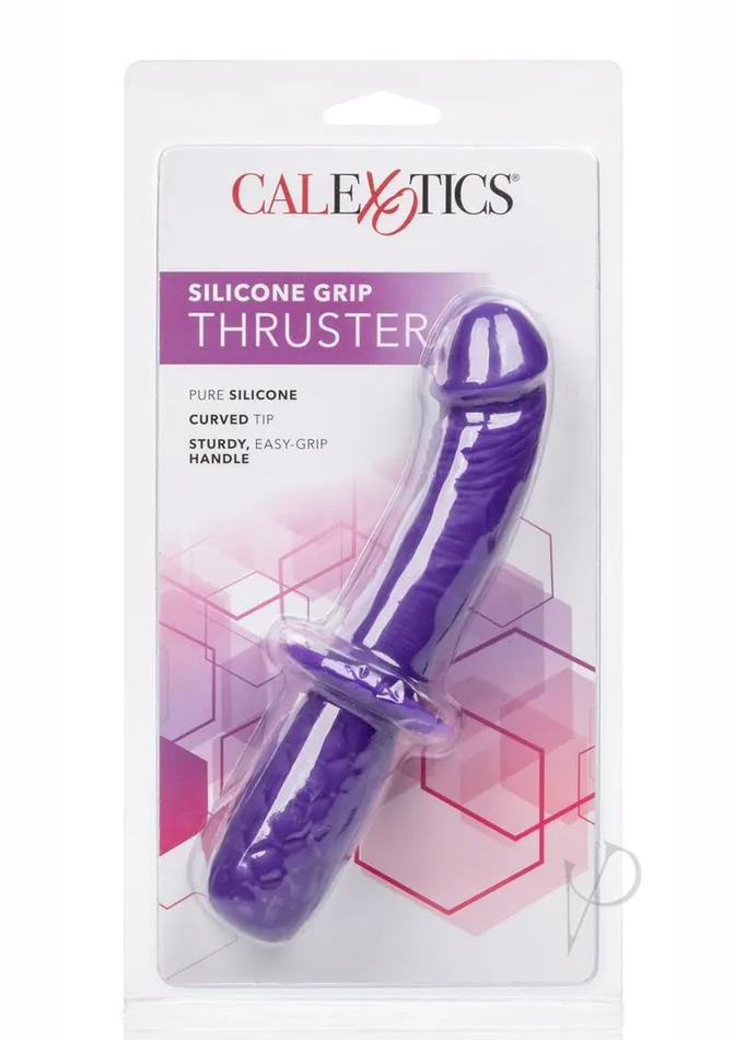 Anal | Playful Dongs Silicone Grip Thruster Purple Probe Anal | Playful Dongs Silicone Grip Thruster Purple Probe