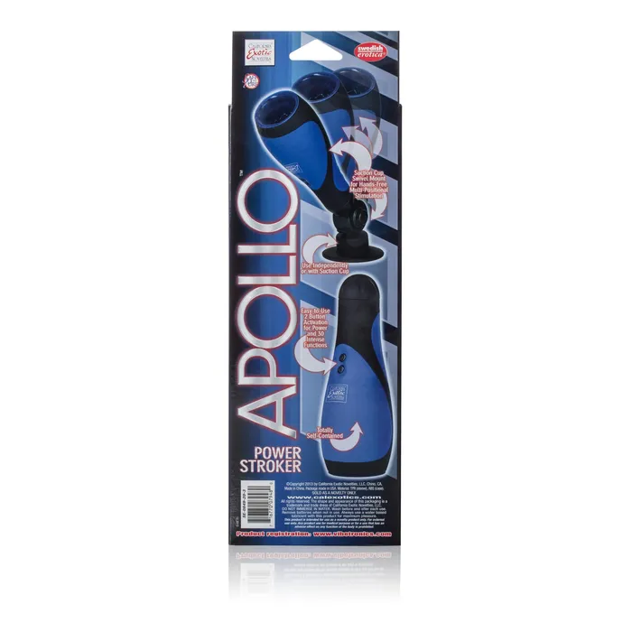 Apollo Power Strokers - Blue | CalExotics Vibrators