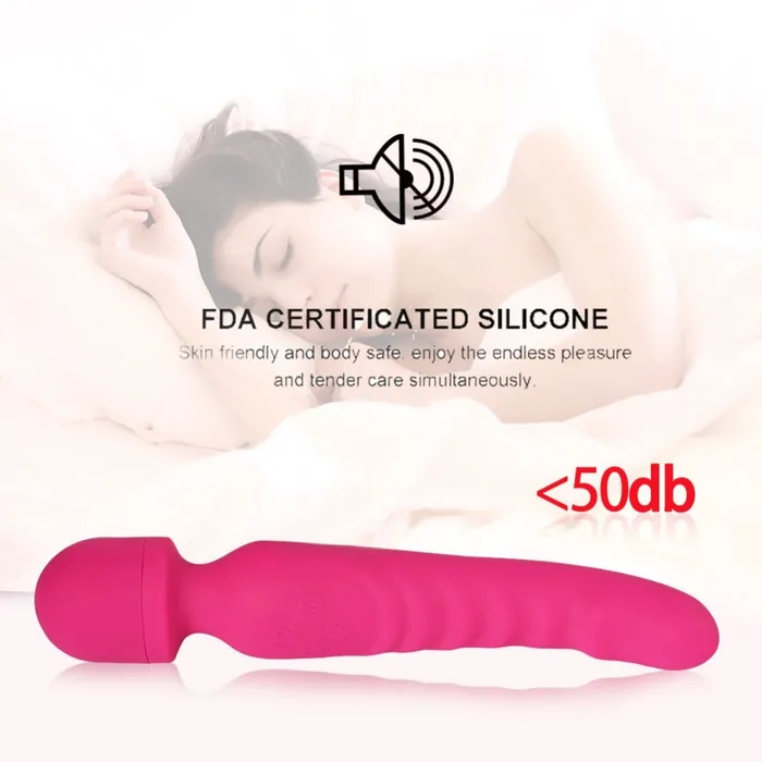 Blissful Delirium Vibrators | Heated & Dual Sided Wand Massager
