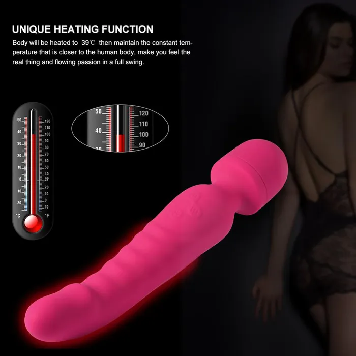 Blissful Delirium Vibrators | Heated & Dual Sided Wand Massager