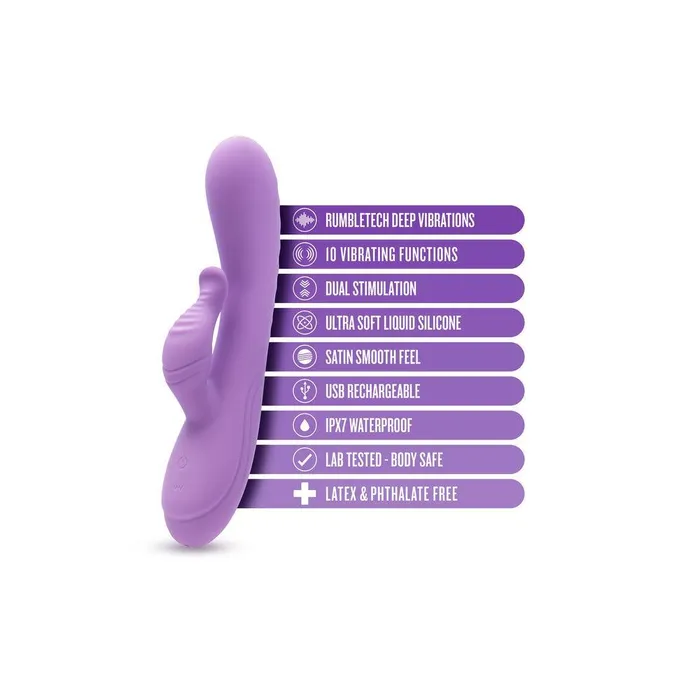 Blush Novelties Blush Evelyn Powerful Dual Stimulator Vibe | Vibrators
