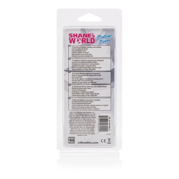 CalExotics Shane's World Bedtime Bunny | Vibrators CalExotics Shane's World Bedtime Bunny | Vibrators