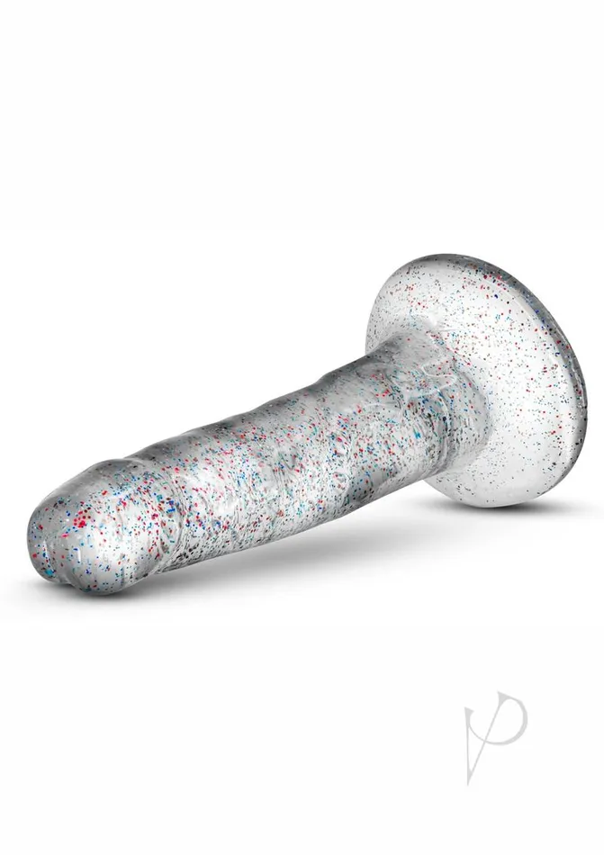 Dildos | Blush Novelties Naturally Yours Glitter Dong 5.5 Clear
