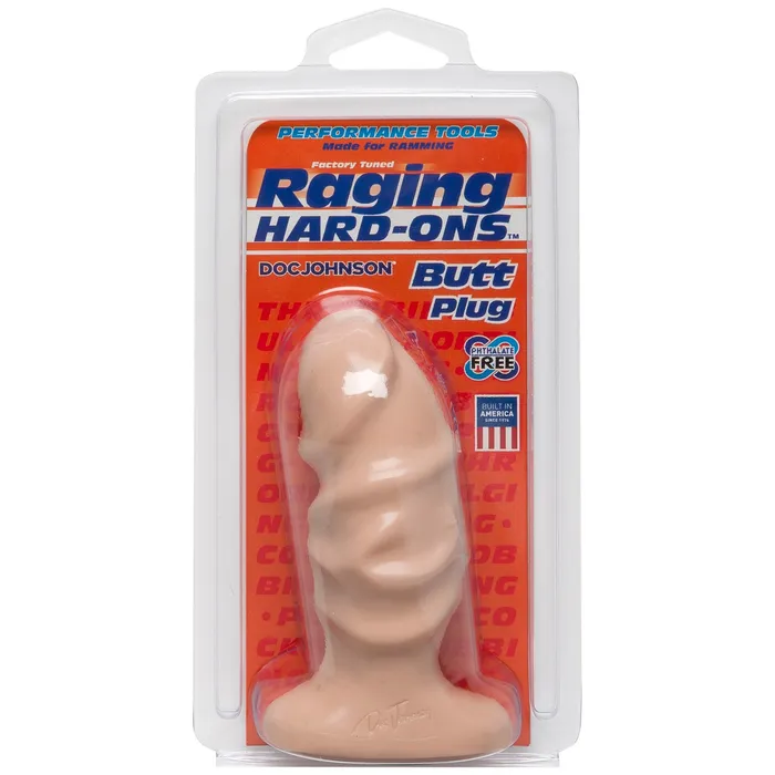 Doc Johnson Anal | Raging Hard Ons Butt Plug - Large