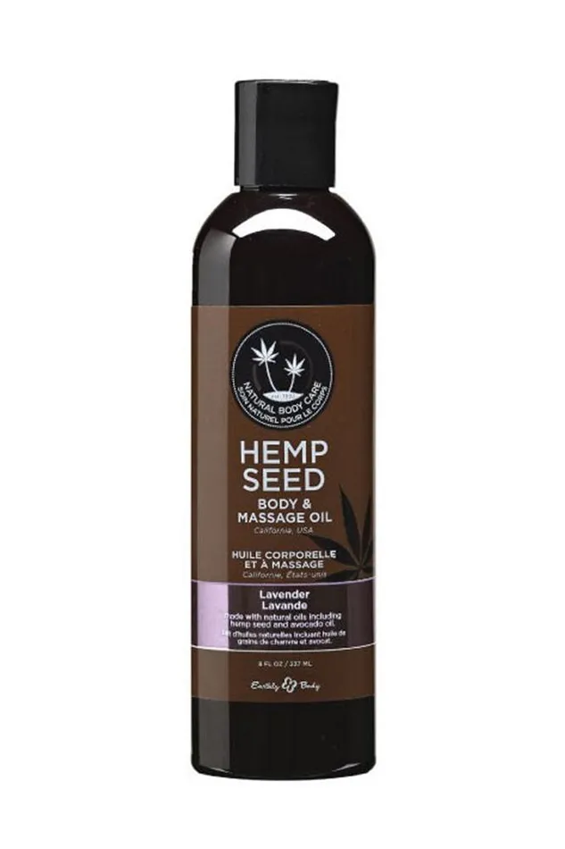 Earthly Body Couples | Hemp Seed Massage Oil