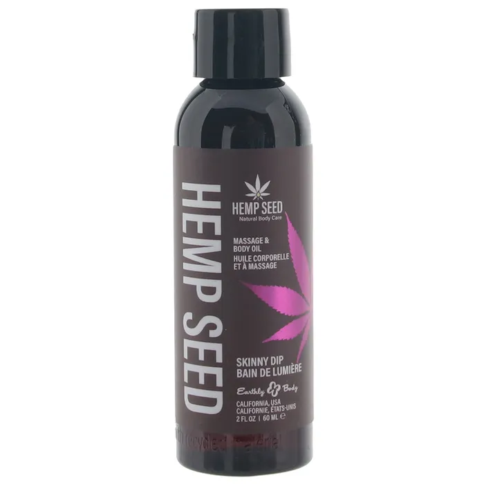 Earthly Body Couples | Hemp Seed Massage Oil