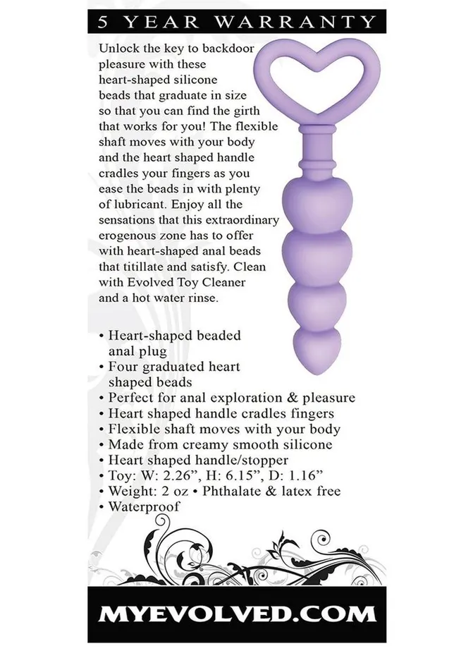 Evolved Sweet Treat Silicone Anal Beads | Male Sex Toys