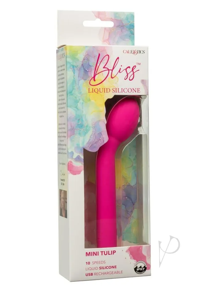 Female Sex Toys | BLISS Bliss Liquid Silicone Mini Tulip Rechargeable G-Spot Vibrator