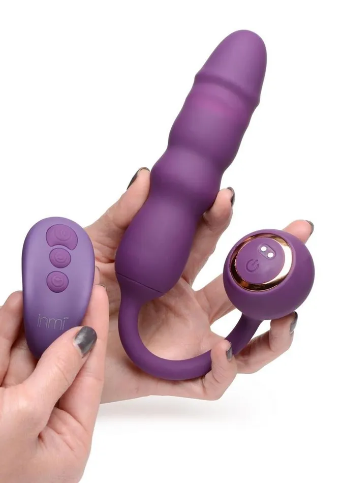 Female Sex Toys | Inmi Inmi Thrust Thumper Rechargeable Silicone Vibrator with Remote Control