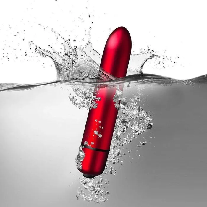 Female Sex Toys | Rocks Off Scarlet Velvet Bullet - 90mm - Rocks Off Ltd
