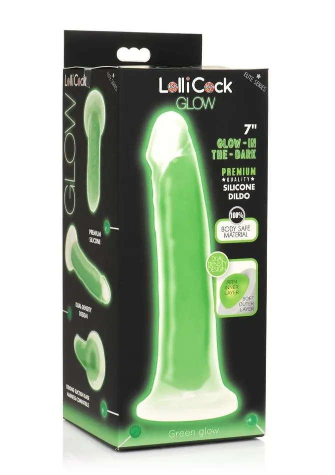 Lollicock Dildos | Lollicock Glow In The Dark Silicone Dildo