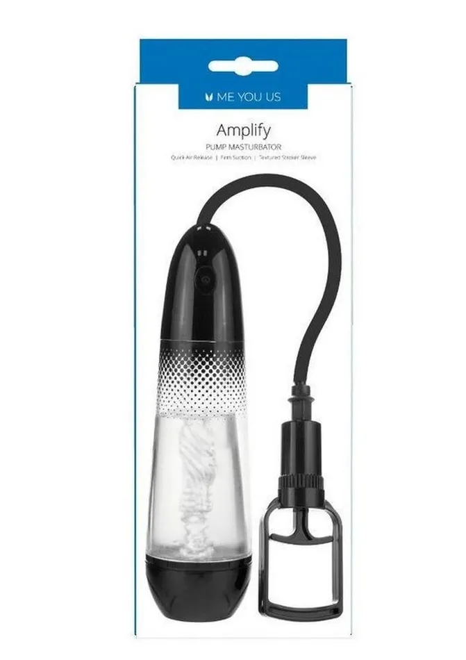 ME YOU US Amplify Pump Masturbator | Me You Us Male Sex Toys