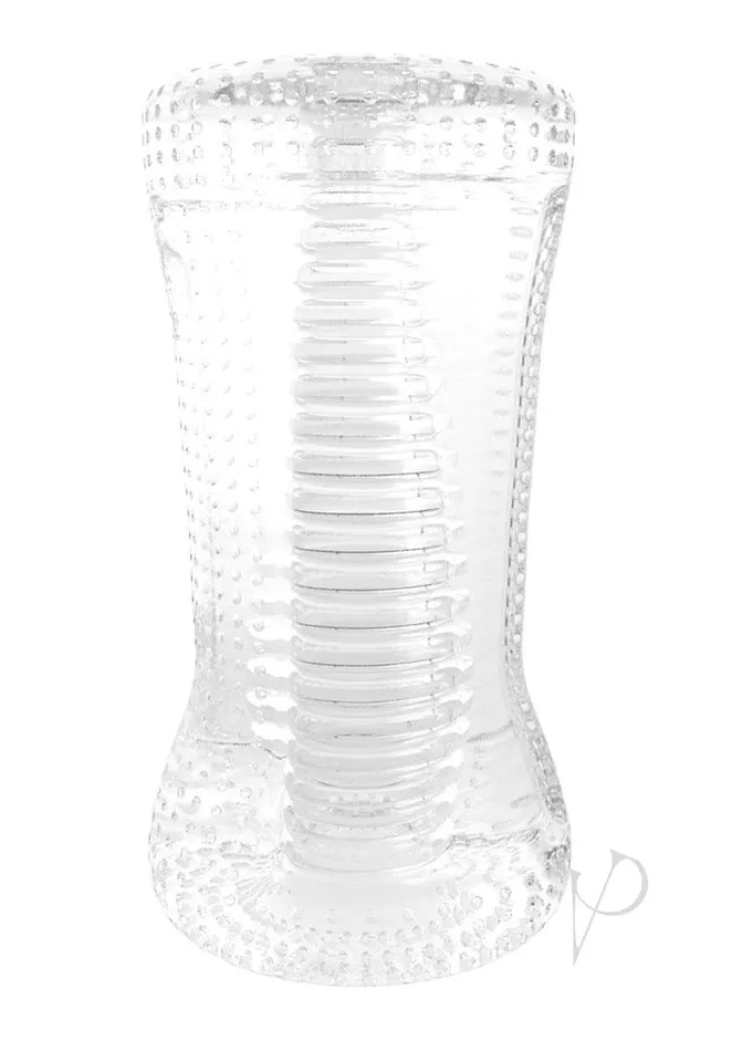 Me You Us ME YOU US Ripple Dual End Stroker Masturbator Male Sex Toys