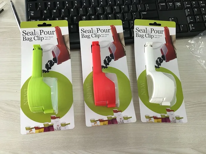 Seal and Pour Bag Clips | Keep Fresh and Reduce Waste | Blissful Delirium Vibrators