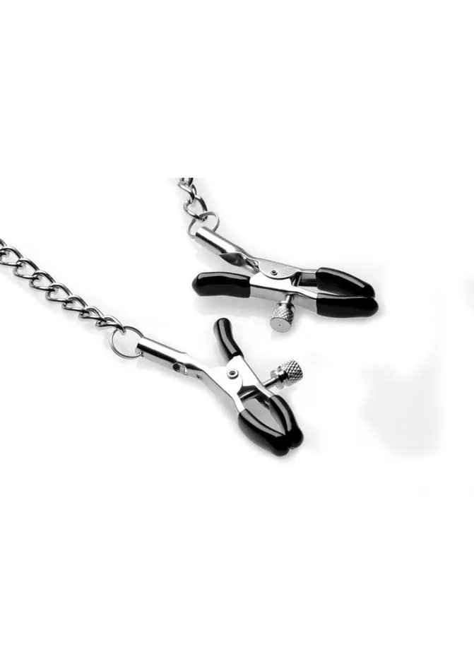 STRICT Strict Silicone Ball Gag with Nipple Clamps | Male Sex Toys
