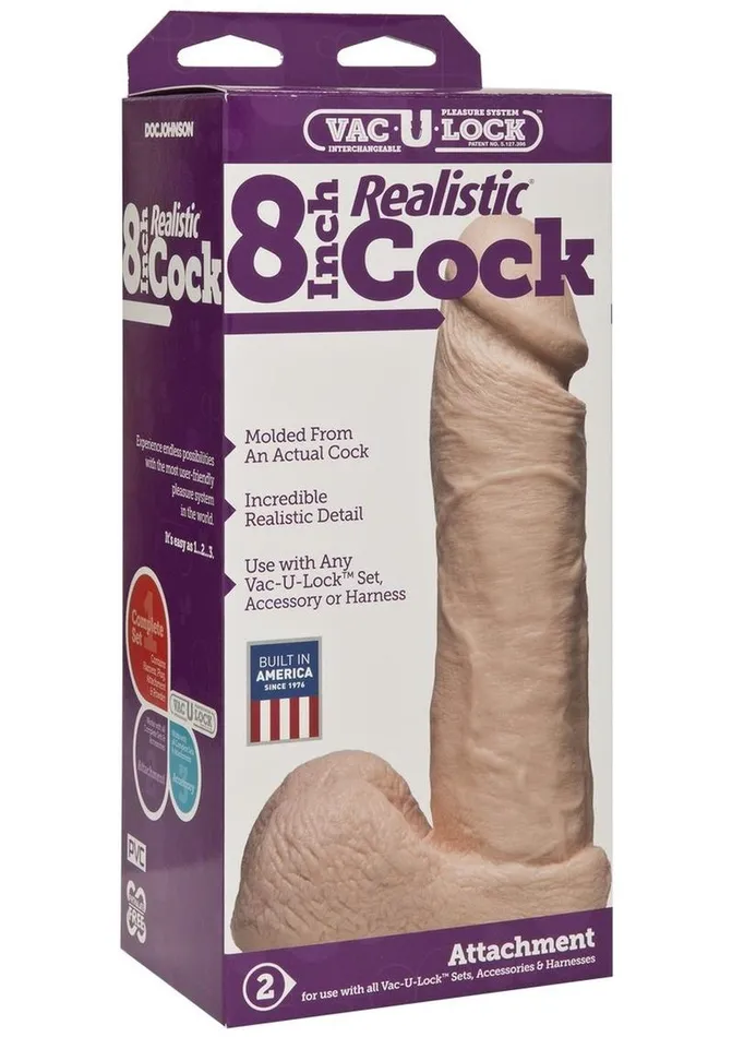 Vac-U-Lock Female Sex Toys | Vac-U-Lock Realistic Dildo