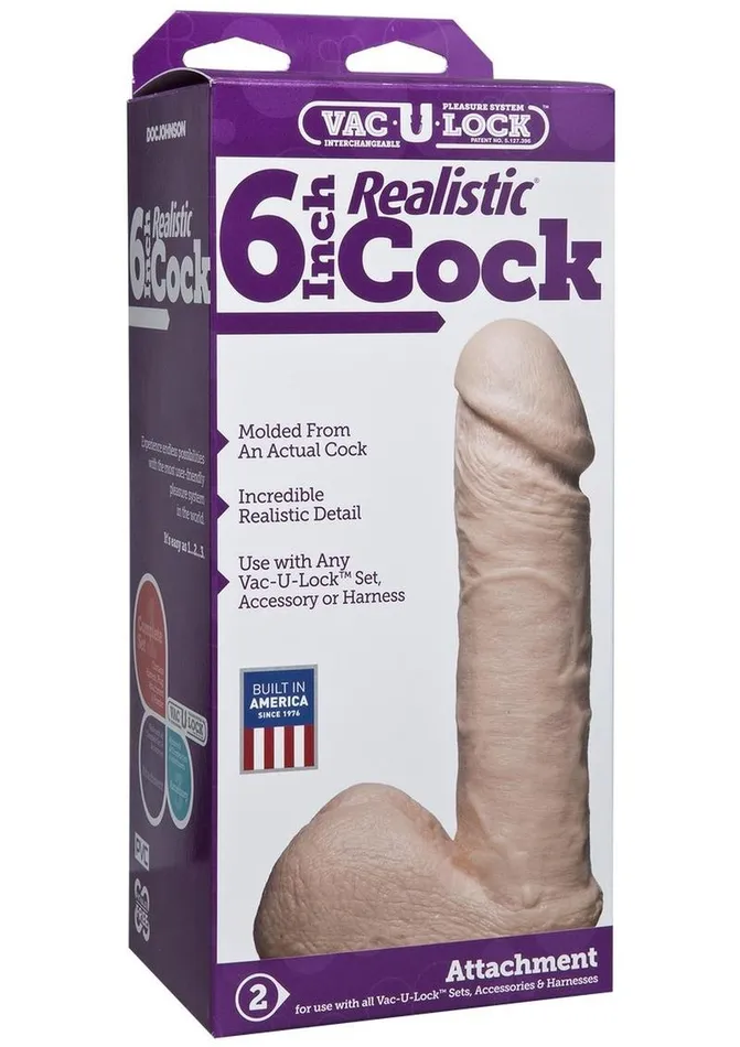 Vac-U-Lock Female Sex Toys | Vac-U-Lock Realistic Dildo