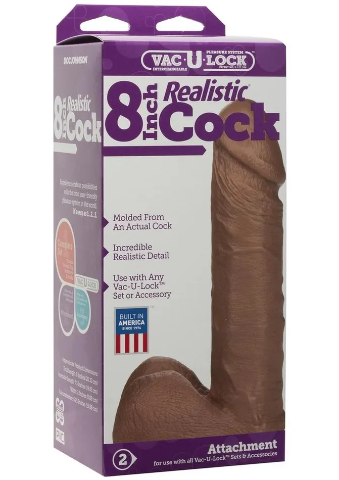 Vac-U-Lock Female Sex Toys | Vac-U-Lock Realistic Dildo