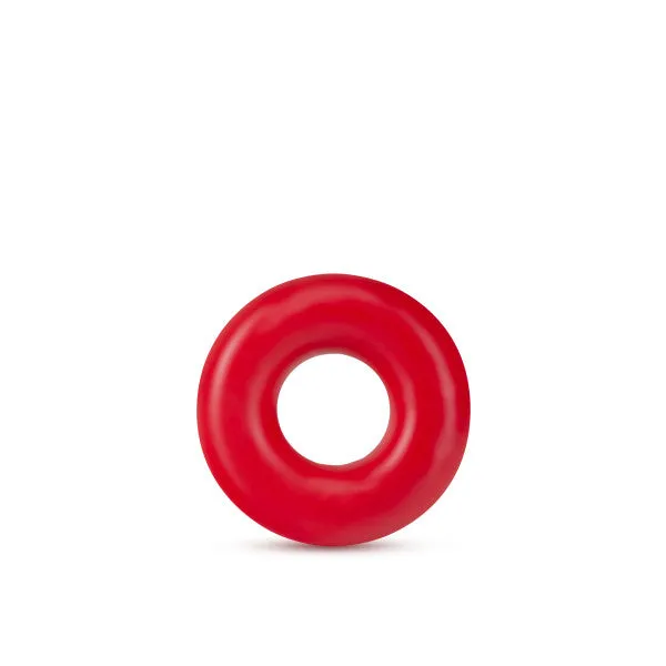 Vibrators | Blush Novelties Stay Hard - Donut Rings Oversized - Red