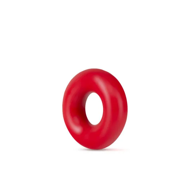 Vibrators | Blush Novelties Stay Hard - Donut Rings Oversized - Red