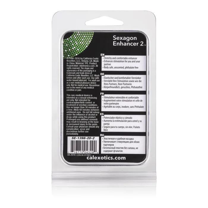 Vibrators | CalExotics Sexagon Enhancer 2