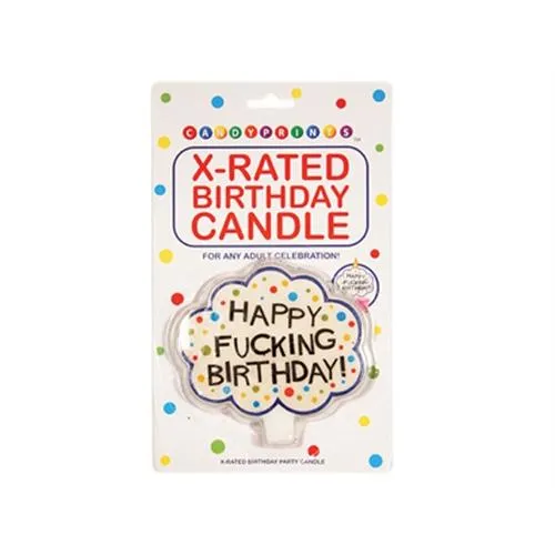 Vibrators Little Genie XRated Birthday Candle