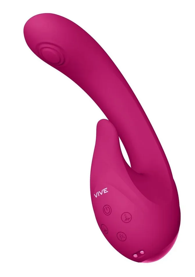 Vive Miki Rechargeable Silicone Pulse Wave and Flickering G-Spot Vibrator | Vive by Shots Vibrators