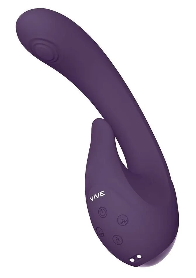 Vive Miki Rechargeable Silicone Pulse Wave and Flickering G-Spot Vibrator | Vive by Shots Vibrators