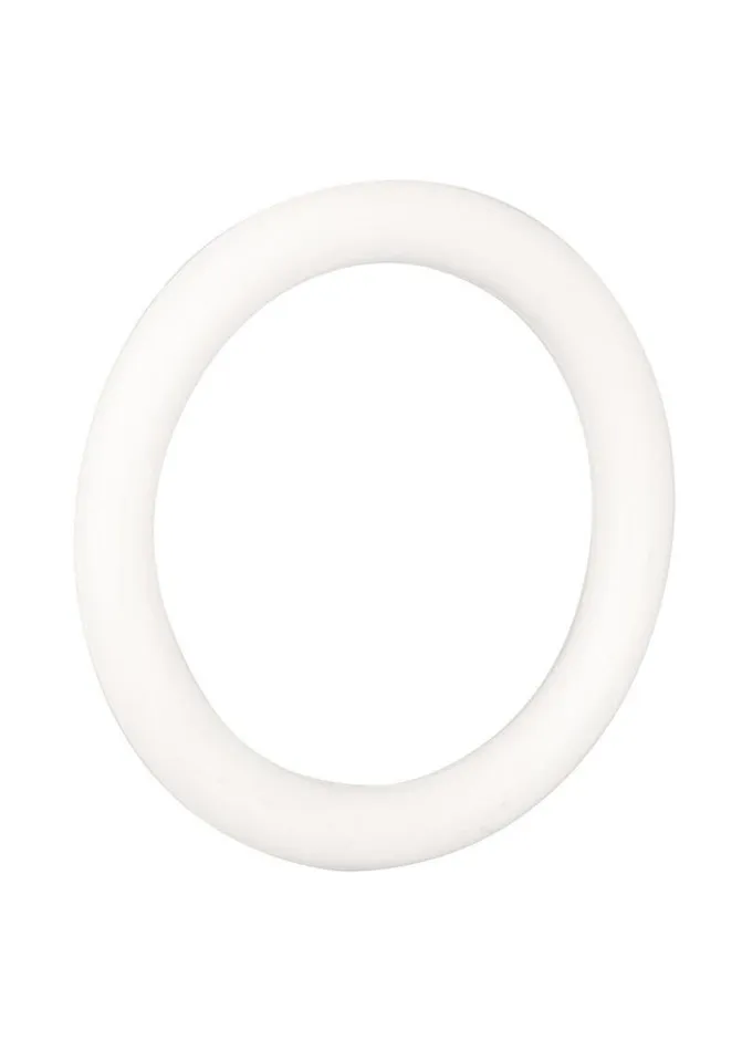 White Rubber Cock Ring | Rings! Male Sex Toys