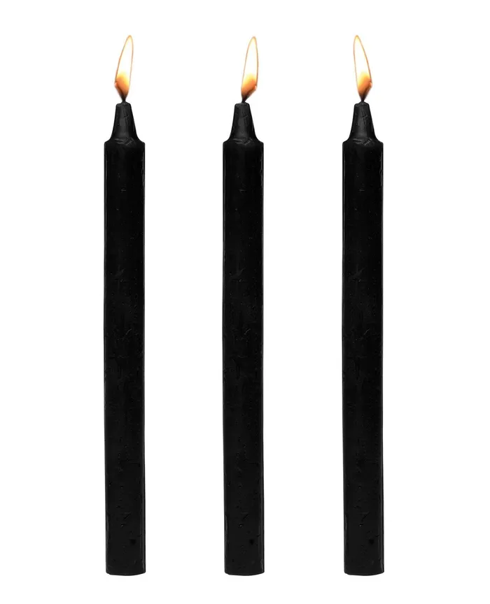 Anal | Master Series Master Series Fetish Drip Candles - Dark Drippers Set of 3